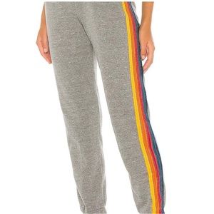 Aviator Nation 5 Stripe Sweatpants